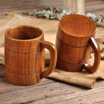 Handmade Wooden Beer Mug